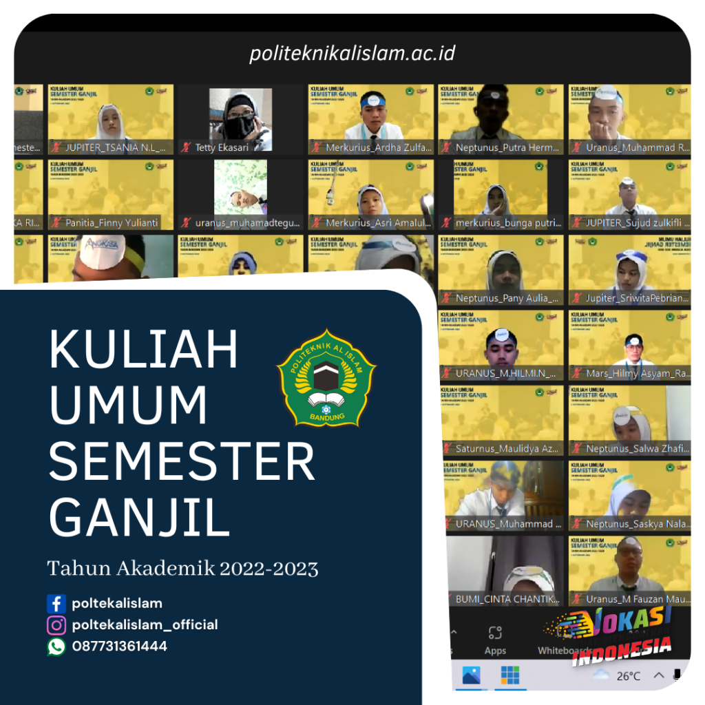 Kuliah Umum Semester Ganjil T.A 2022/2023