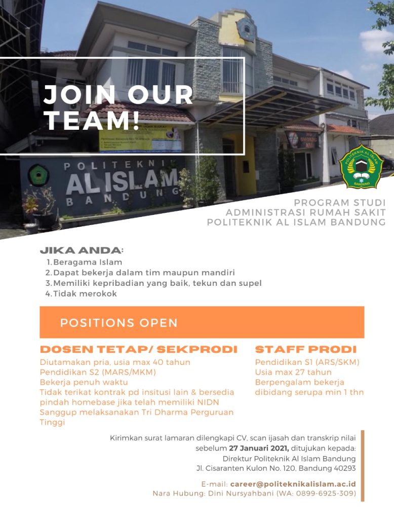 Loker Dosen dan Staff ARS