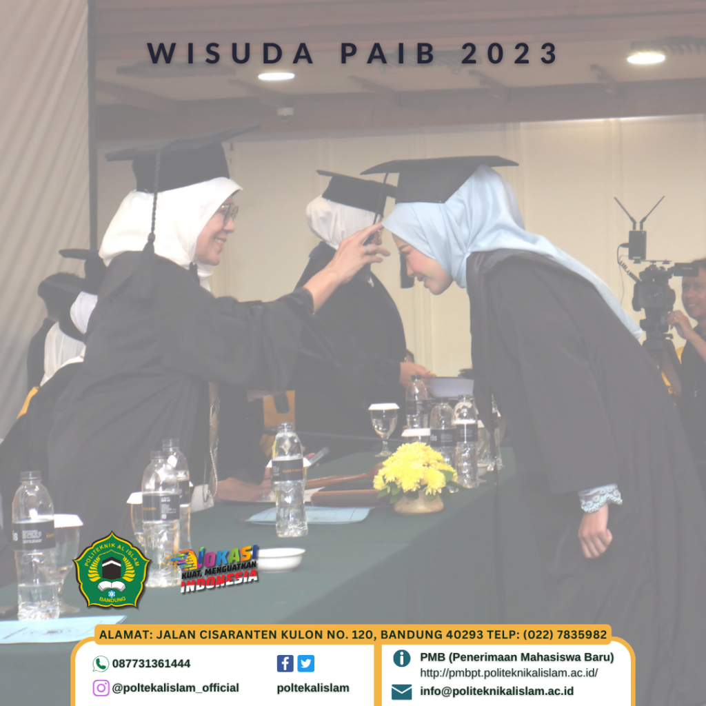 SIDANG TERBUKA SENAT PAIB DALAM ACARA WISUDA AHLI MADYA 2023