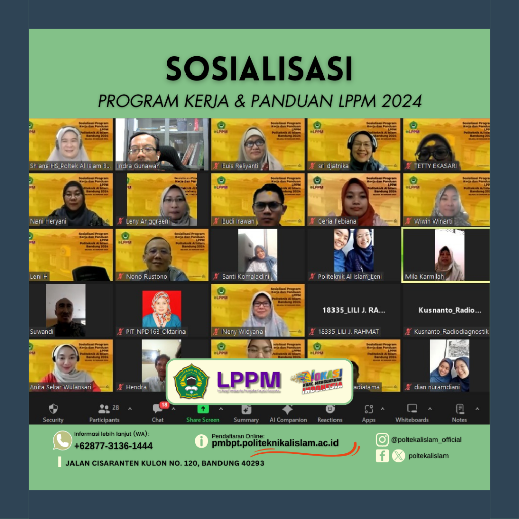 Sosialisasi Program Kerja & Panduan LPPM 2024