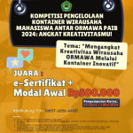 Wadah Kreativitas Wirausaha: Raih Modal Awal Rp500.000 di Kompetisi PAIB 2024!