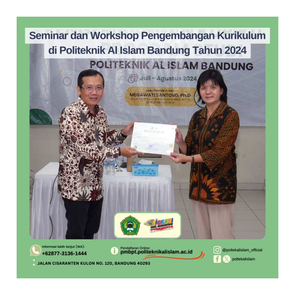 Seminar dan Workshop Pengembangan Kurikulum di Politeknik Al Islam Bandung