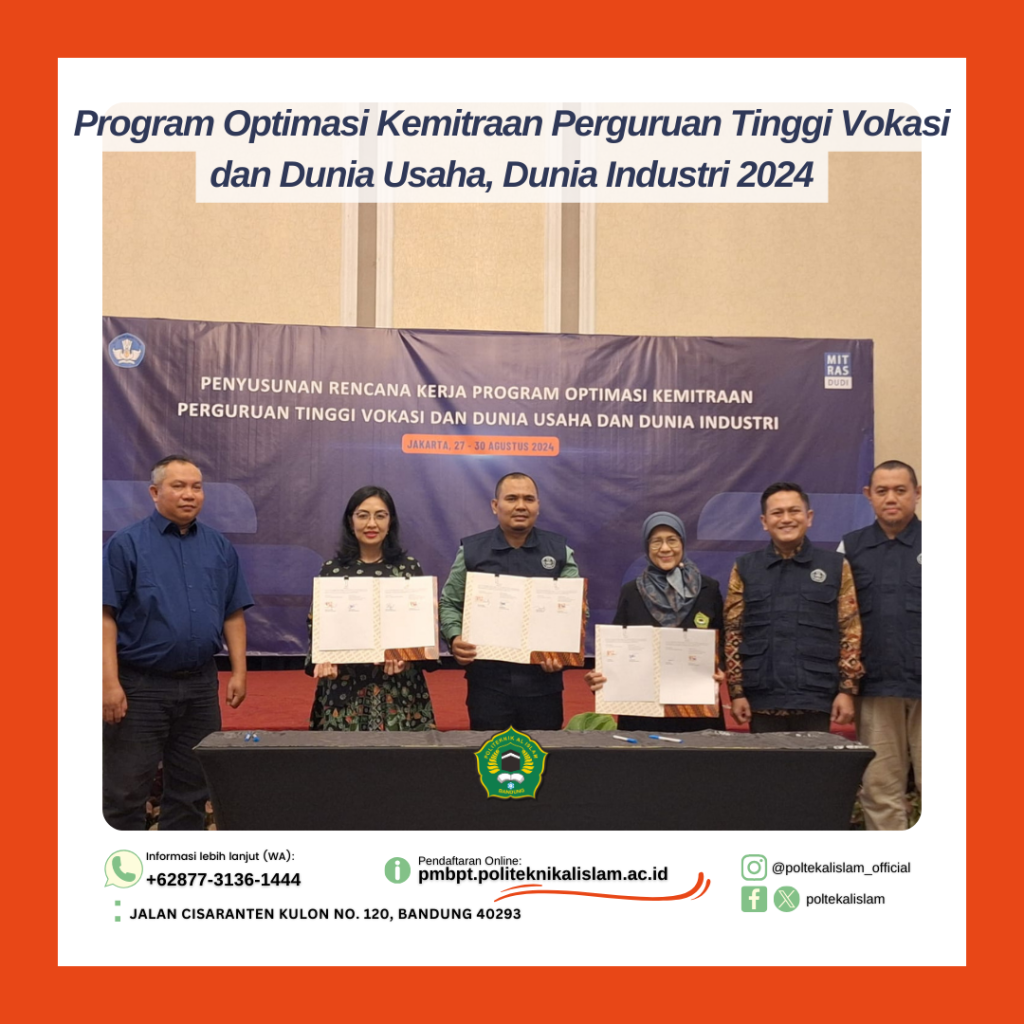 Program Optimasi Kemitraan Perguruan Tinggi Vokasi dan Dunia Usaha, Dunia Industri 2024