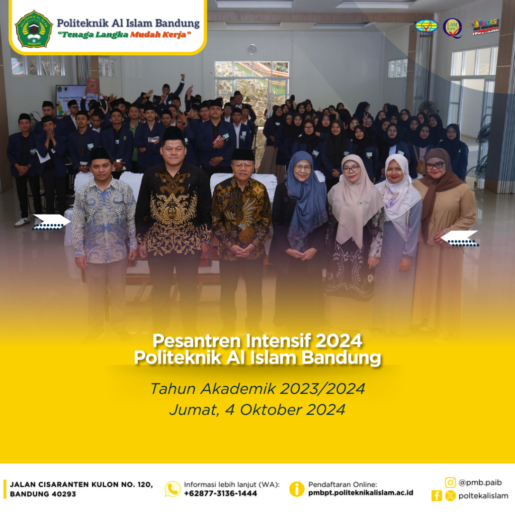 Pesantren Intensif Calon Ahli Madya untuk Tahun Akademik 2023/2024