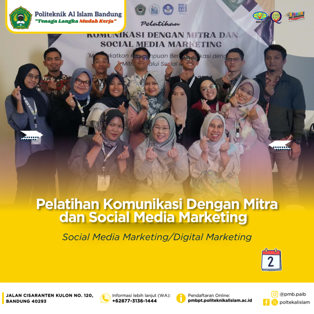 Pelatihan Social Media Marketing atau Digital Marketing