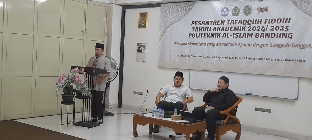 Program Pesantren Tafaqquh Fiddin Mahasiswa Politeknik Al Islam Bandung T.A. 2024/2025