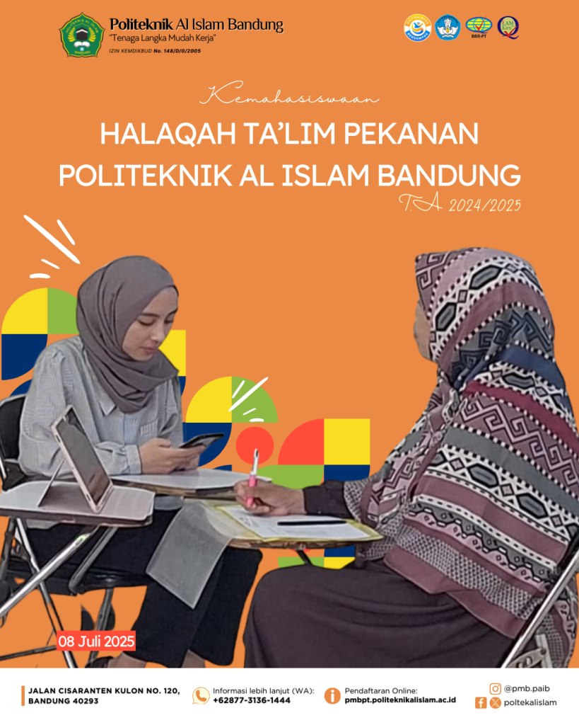 Politeknik Al Islam Bandung Gelar Ta’lim Qur’ani untuk Mahasiswa Semester 2