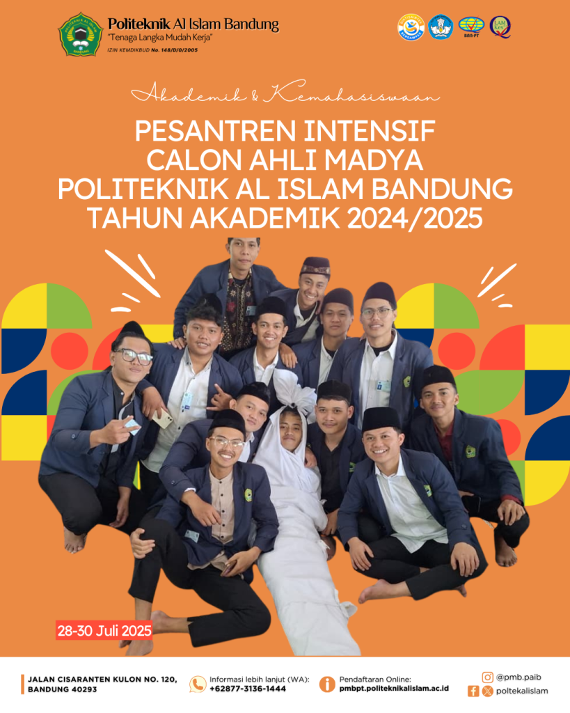 Politeknik Al Islam Bandung Gelar Pesantren Intensif, Perkuat Nilai Spiritual dan Profesionalisme Calon Ahli Madya