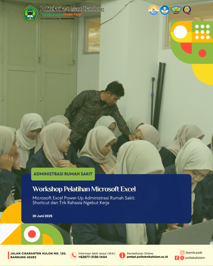 Workshop Microsoft Excel Power-Up: Tingkatkan Efisiensi Administrasi Rumah Sakit
