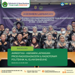 Asesmen Lapangan LAM-PTKes di Prodi D3 Radiodiagnostik dan Radioterapi Politeknik Al Islam Bandung