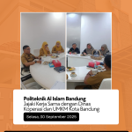 Politeknik Al Islam Bandung Jajaki Kerja Sama dengan Dinas Koperasi dan UMKM Kota Bandung
