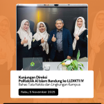 Silaturahmi Direksi Politeknik Al Islam Bandung ke LLDIKTI Wilayah IV, Bahas Tata Kelola dan Pengelolaan Lingkungan Kampus