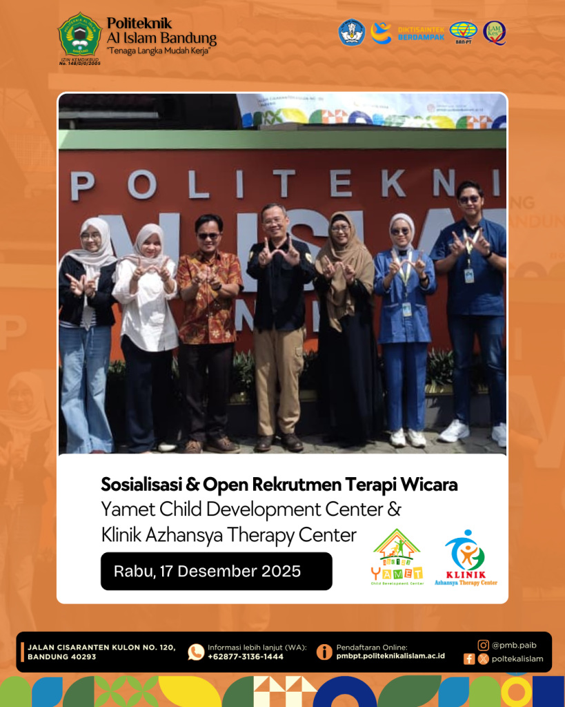 Sosialisasi & Open Rekrutmen Terapi Wicara Yamet Child Development Center & Klinik Azhansya Therapy Center