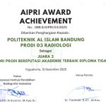 Prodi D3 Radiologi Politeknik Al Islam Bandung Raih Juara 2 AIPRI Award 2025