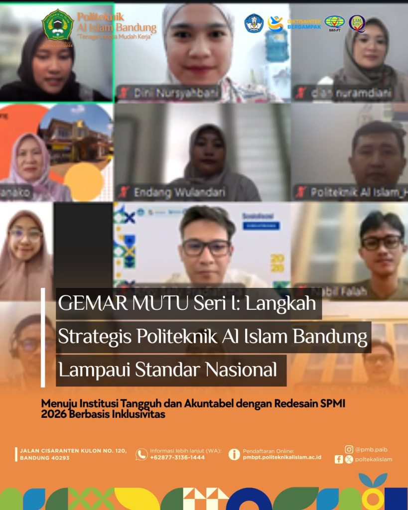 GEMAR MUTU SERI I: Akselerasi Mutu Menuju Keunggulan Berkelanjutan