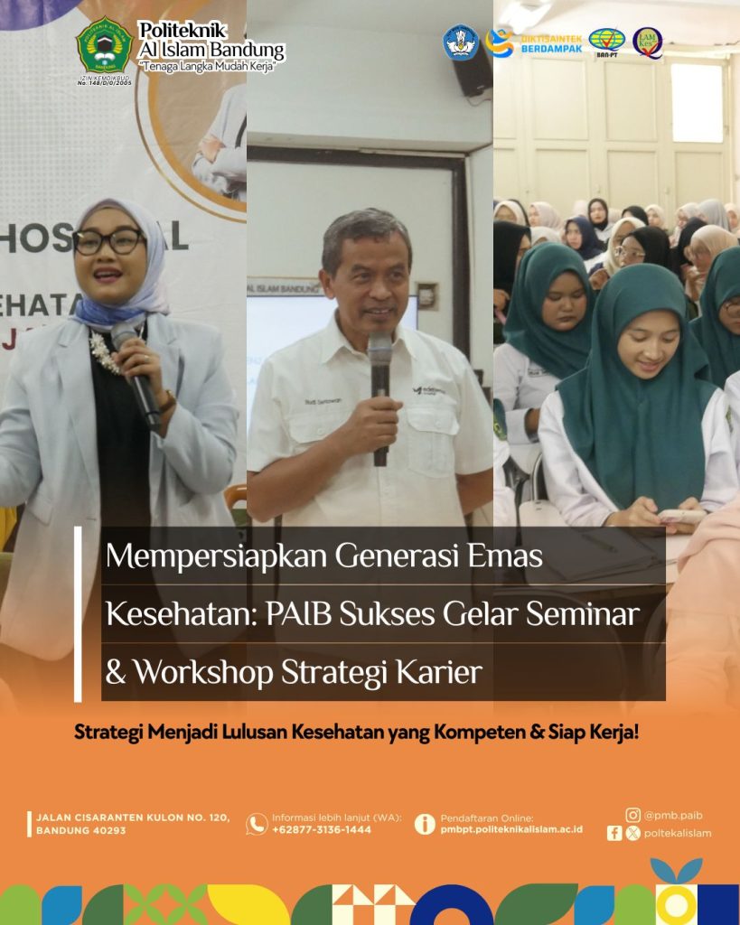 Mempersiapkan Generasi Emas Kesehatan: PAIB Sukses Gelar Seminar & Workshop Strategi Karier
