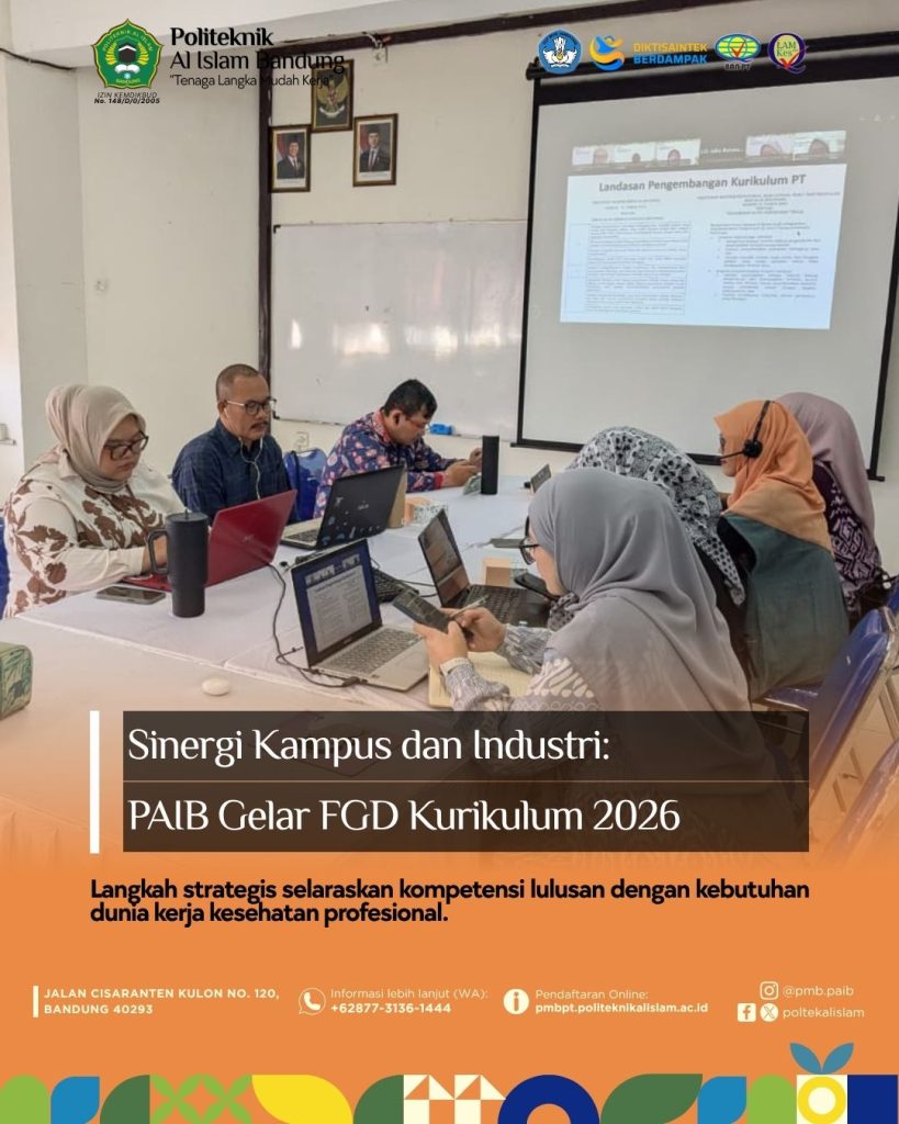 Politeknik Al Islam Bandung Gelar FGD Evaluasi Kurikulum, Sinergikan Kompetensi Lulusan dengan Kebutuhan Industri