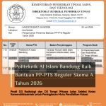 Politeknik Al Islam Bandung Sukses Raih Bantuan PP-PTS Reguler Skema A Tahun 2026