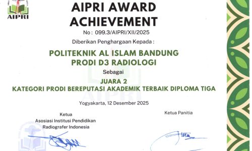 Penghargaan Prodi Radiologi Bereputasi 2025